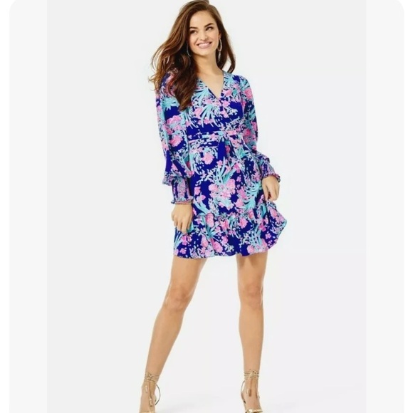Lilly Pulitzer Rosie Stretch Dress Toucan Party - Picture 1 of 5